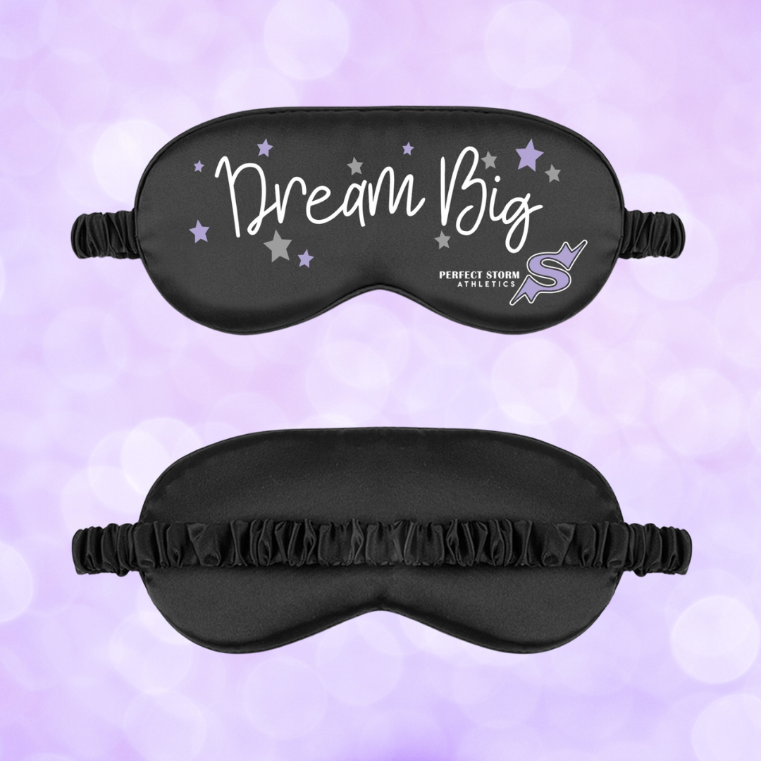 Sleep Mask - Dream Big - Lavender or Black