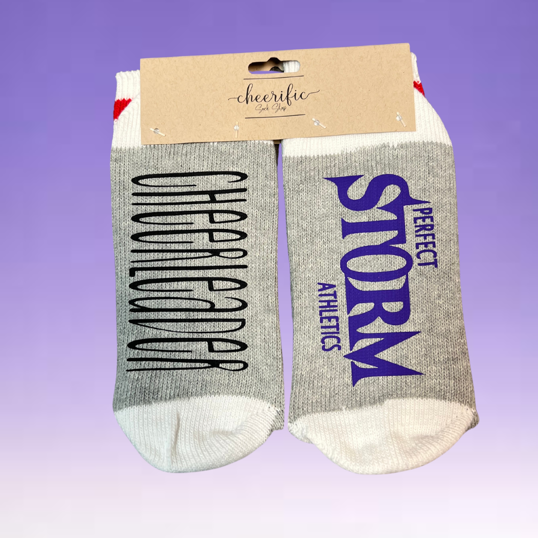 Socks - Cheerleader Cheerific - Teen/Adult Size