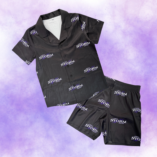 PJs - Storm Silk Button Up Set   SALE!