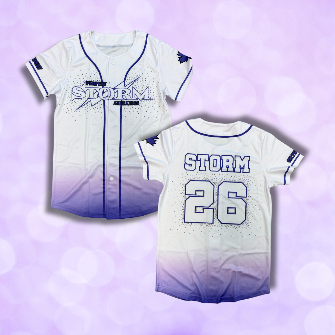 Jersey - White #26 Storm on back NEW