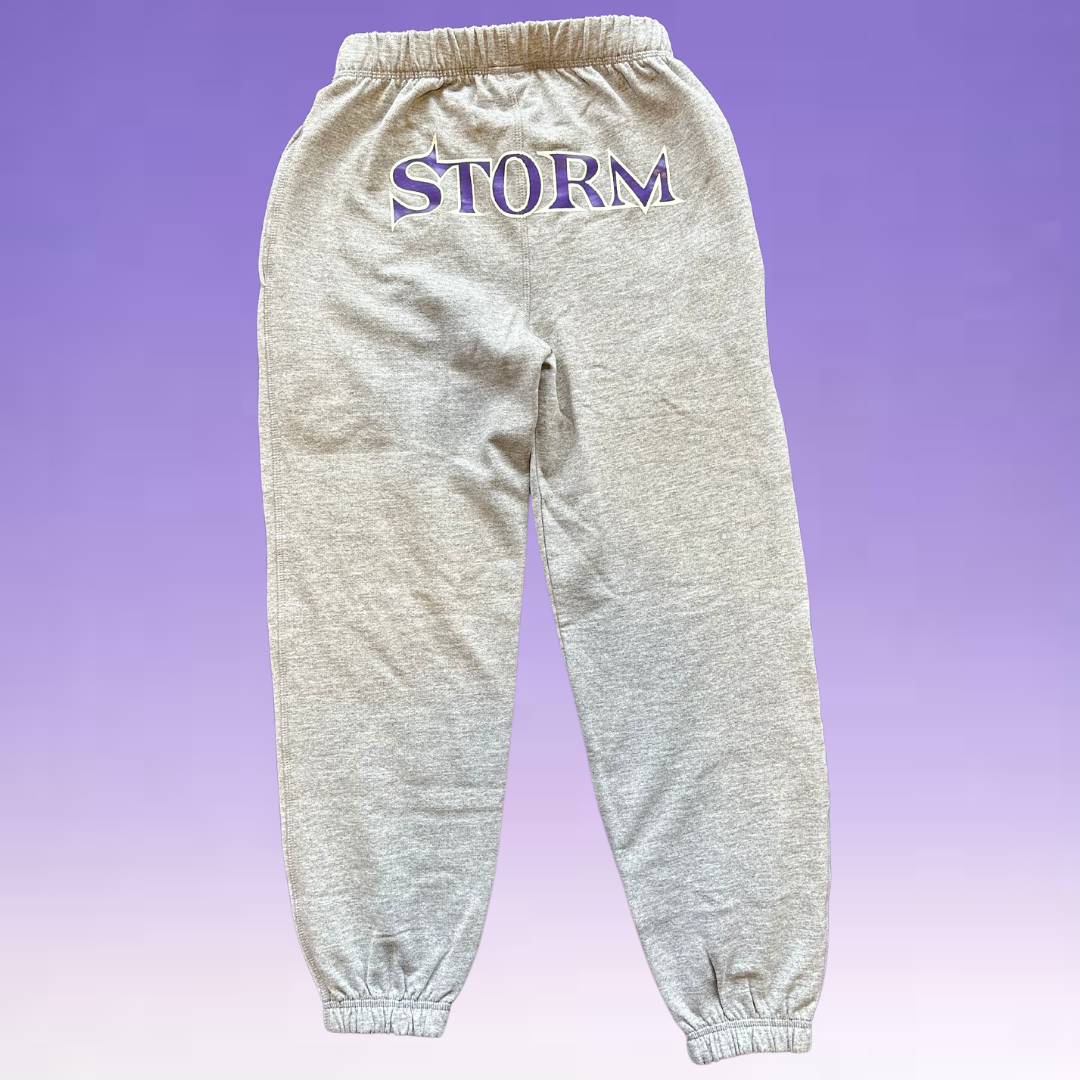 Sweat Pants - STORM Logo on Back - Black or Grey