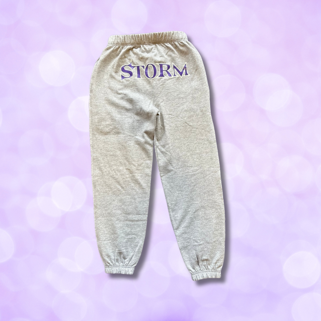 Sweat Pants - STORM Logo on Back - Black or Grey