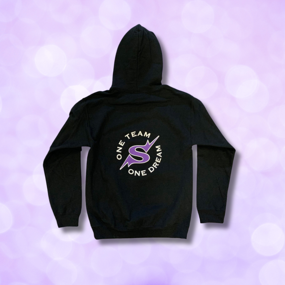 Zip Hoodie - Black