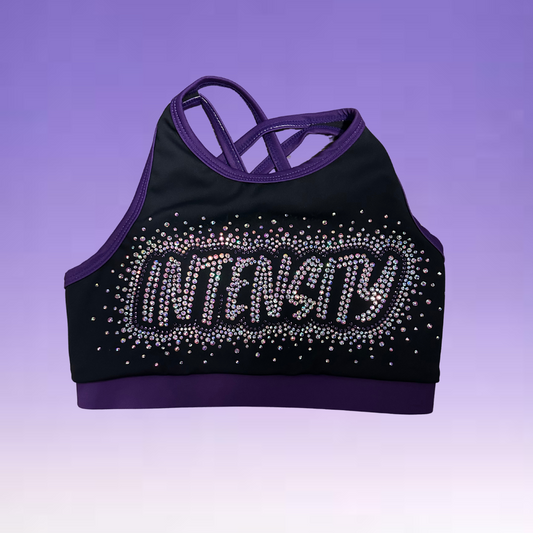 Sports Bra - Worlds Total Spirit Rhinestones Intensity - SALE