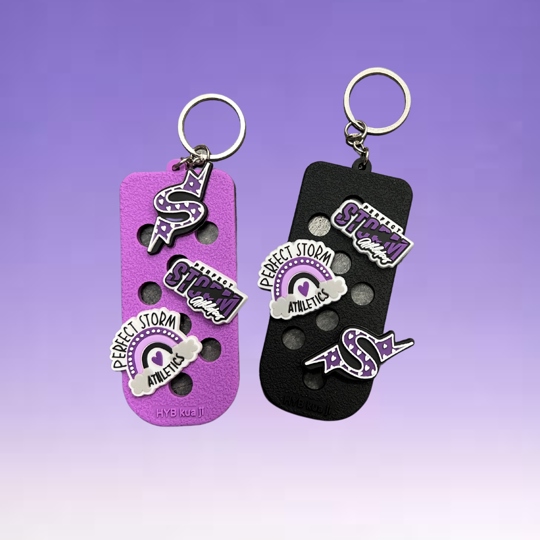 Storm Charm Keychain Bundle w/ 3 Charms