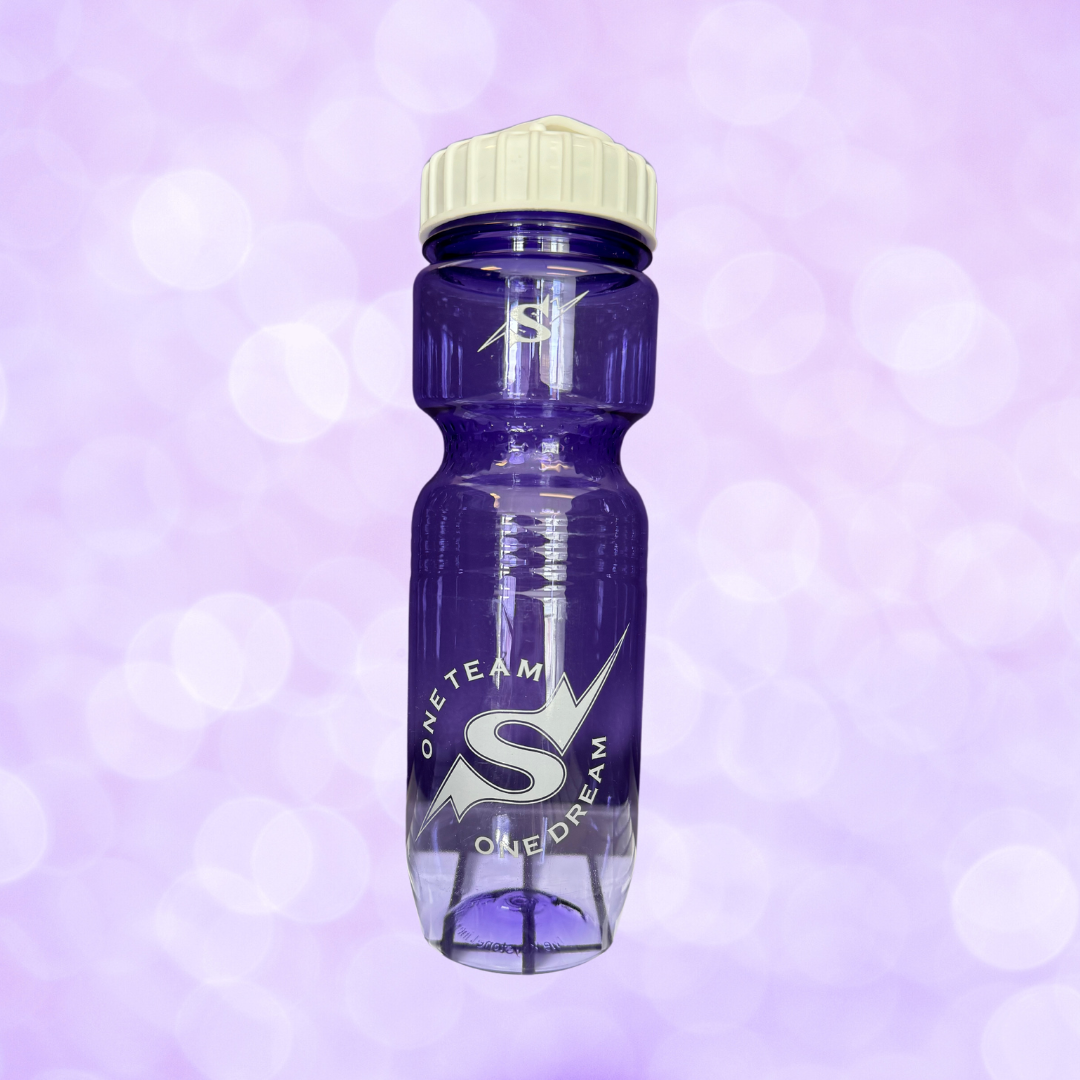 Transluscent Purple Water Bottle