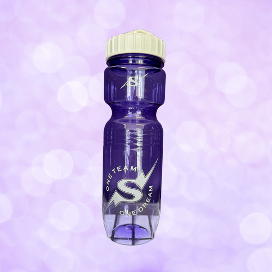 Transluscent Purple Water Bottle