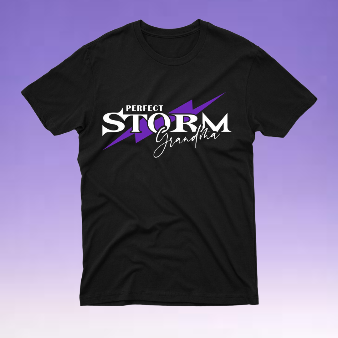 Storm Mom, Dad, Brother, Sister, Grandma, Grandpa - Crewneck Tee