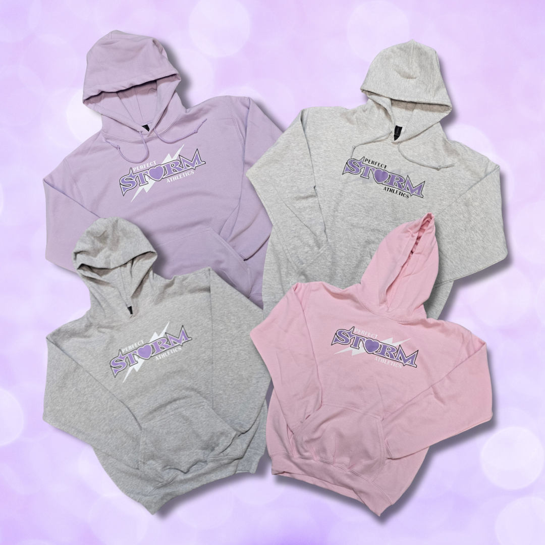 Hoodie - Love Storm (Heart 'O') - NEW