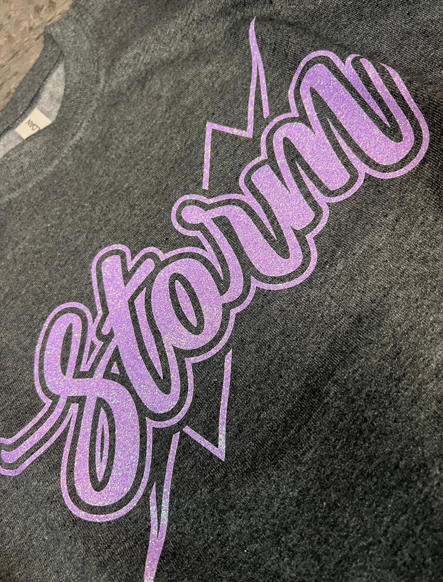 Crewneck Sweatshirt - Glitter Storm SALE