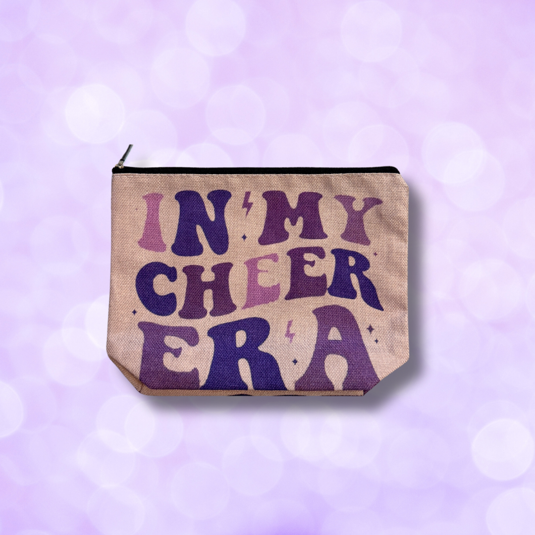 Makeup Bag - In My Cheer Era Canvas
