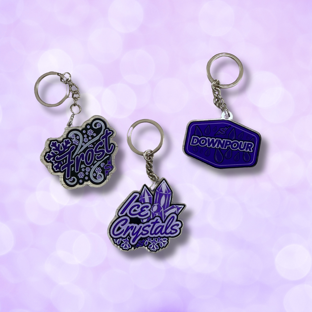 Team Name Keychains