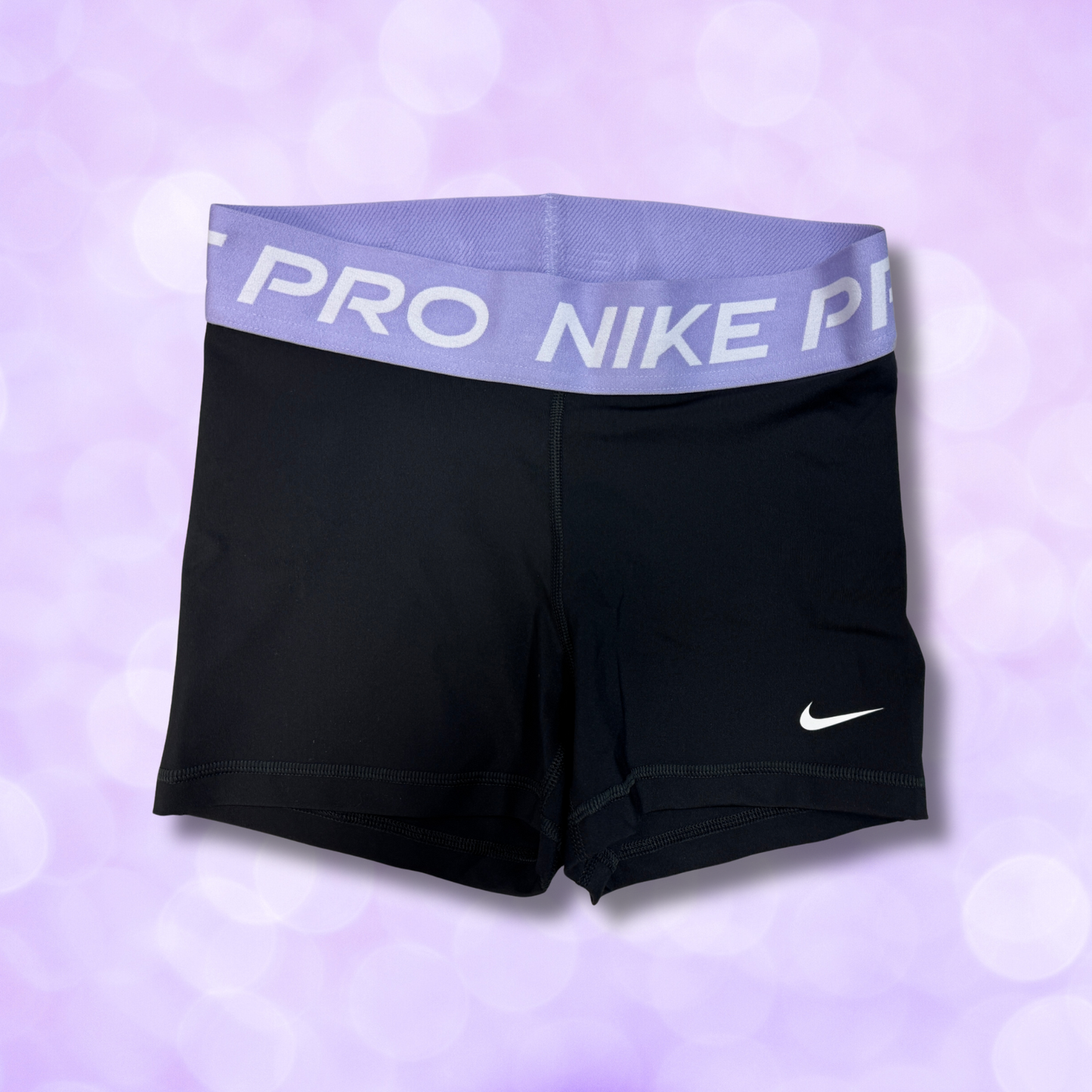 Shorts - Nike Pro - Purple/Lavender Band