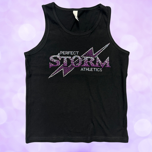 Tank Top - Rhinestone Logo