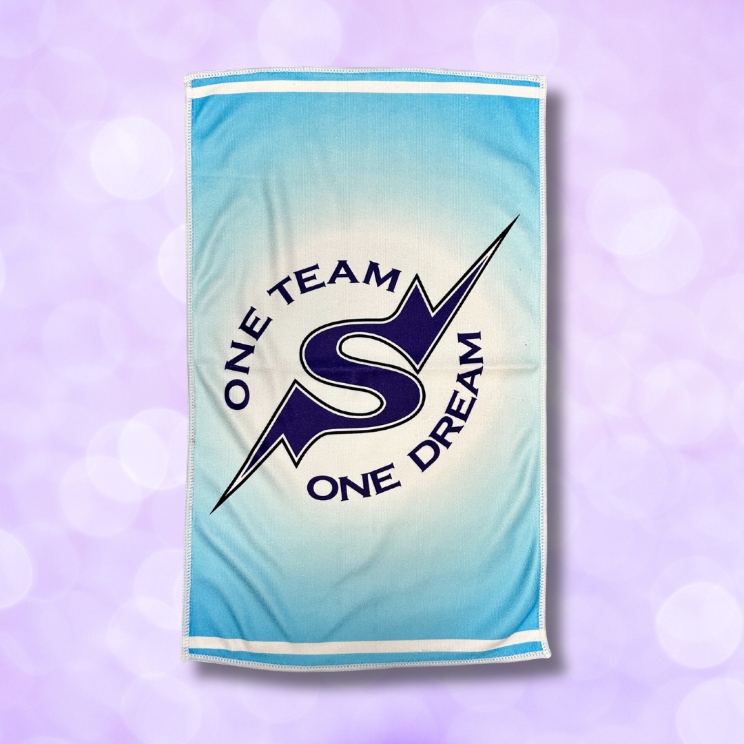 Sweat Towel - Pink & Blue