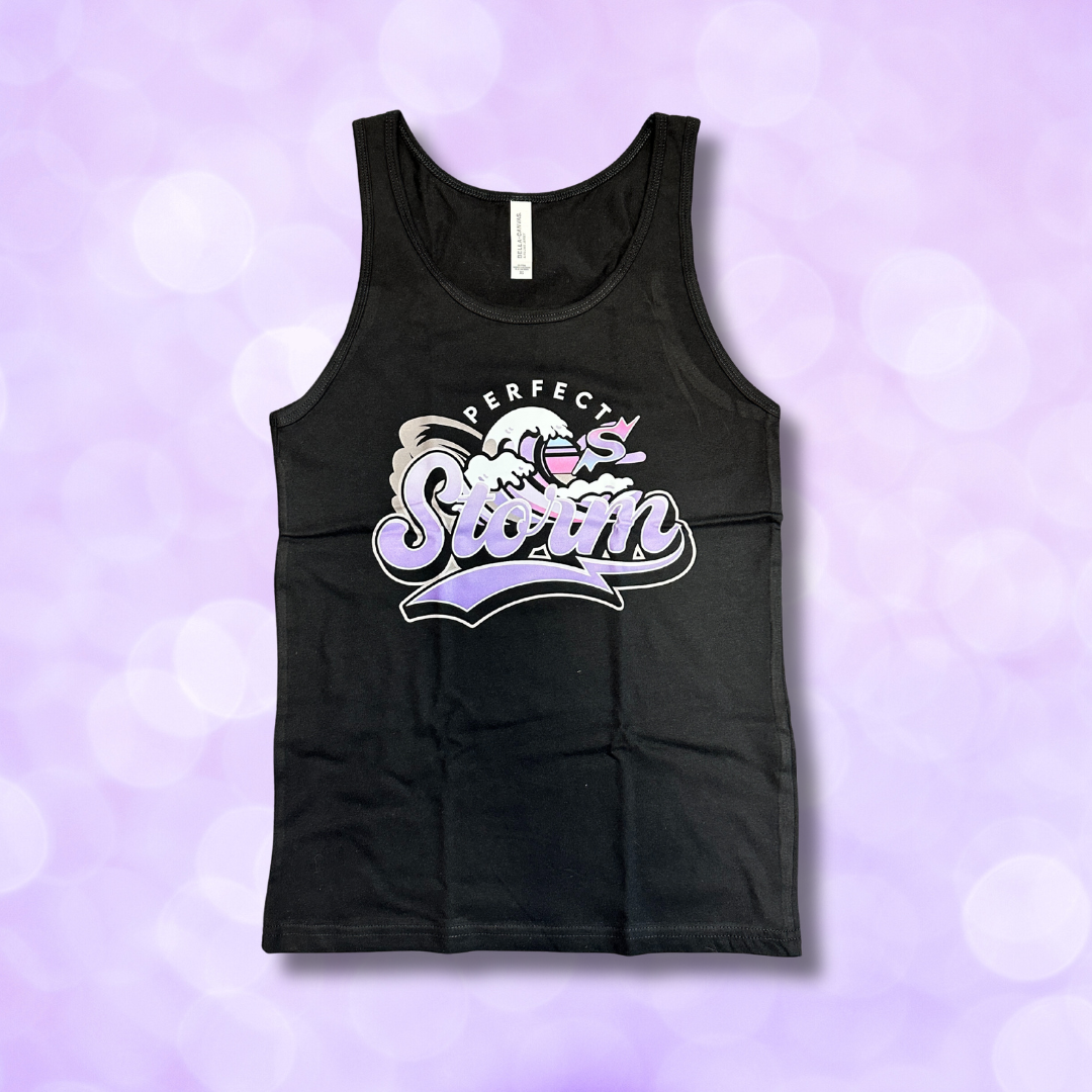Tank Top - Rainbow Storm Wave NEW