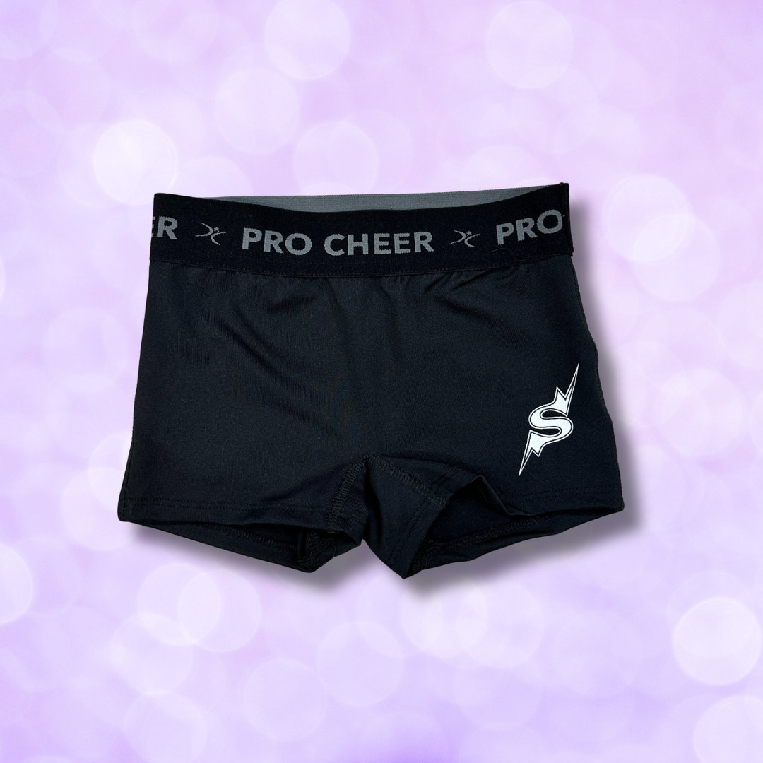 Shorts - Pro Cheer Black