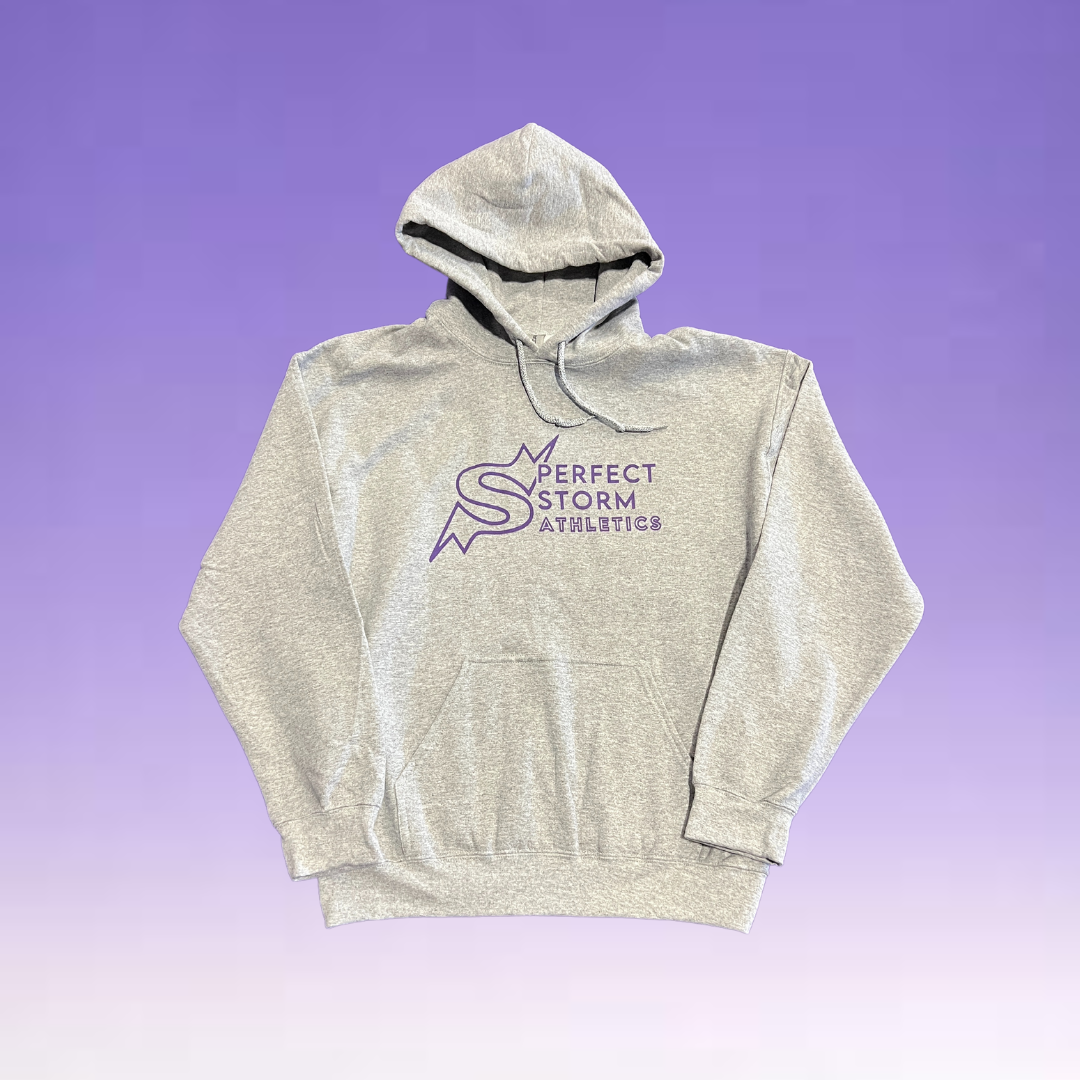 Hoodie - "S" Logo - Grey or Black