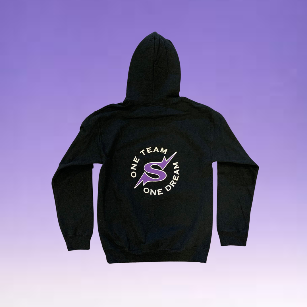 Zip Hoodie - Black
