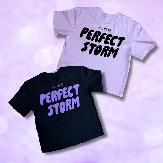 T-Shirt - Puff Print Font (Women's Crop) NEW