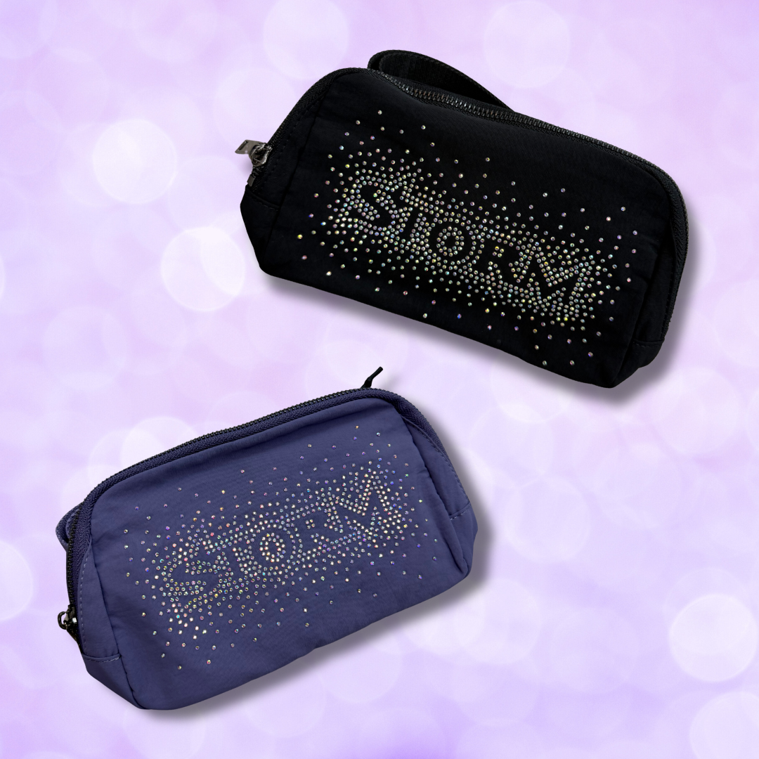 Crossbody Belt Bag - STORM Rhinestones (4 styles) NEW