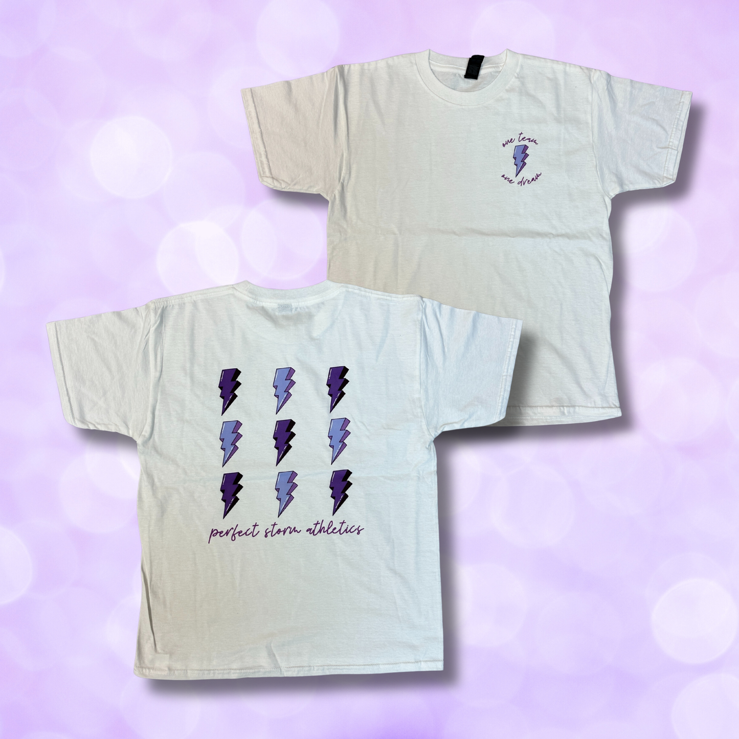 T-Shirt - Lightning Bolt One Team One Dream NEW