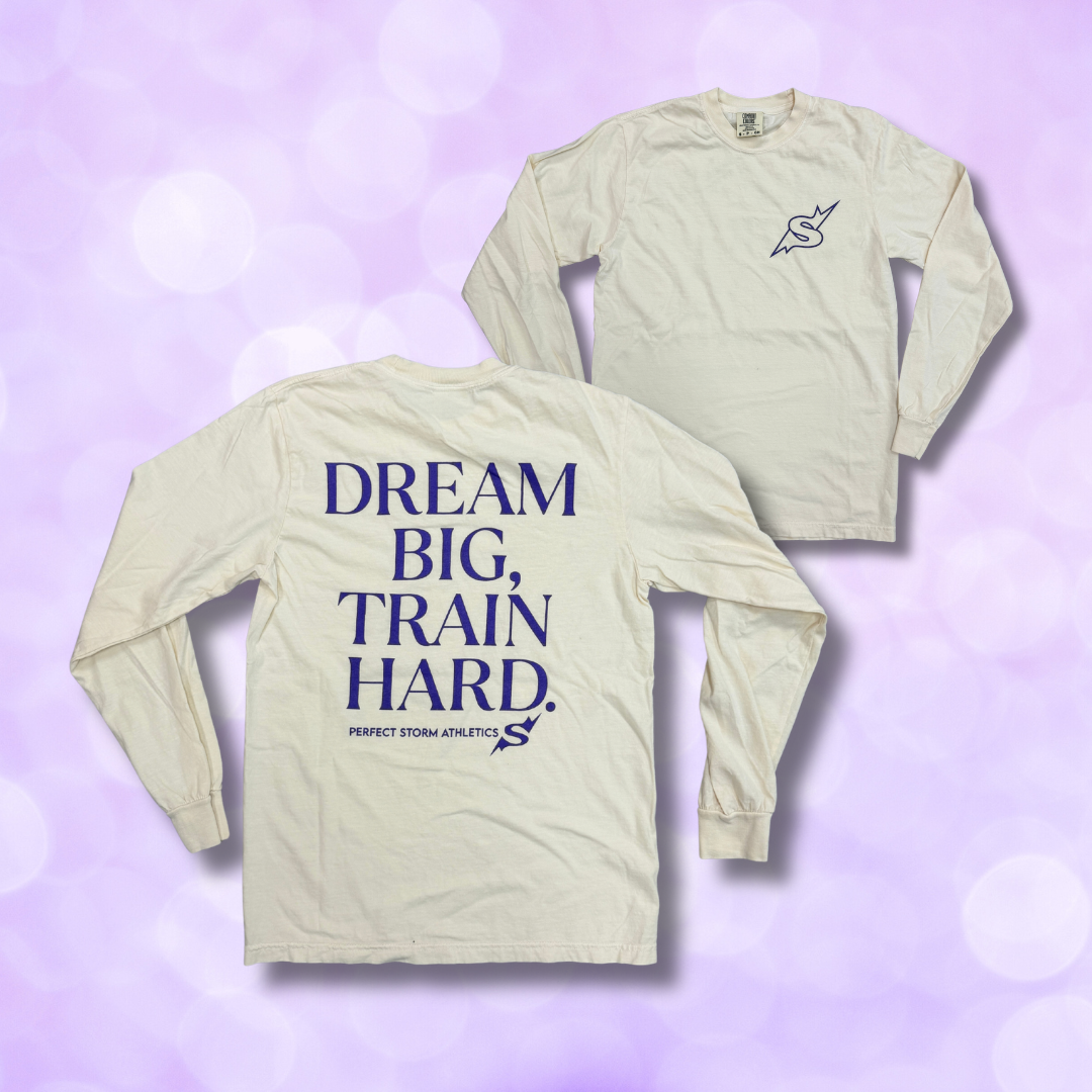 T-Shirt - Long Sleeves (Cream, Purple, Black) NEW