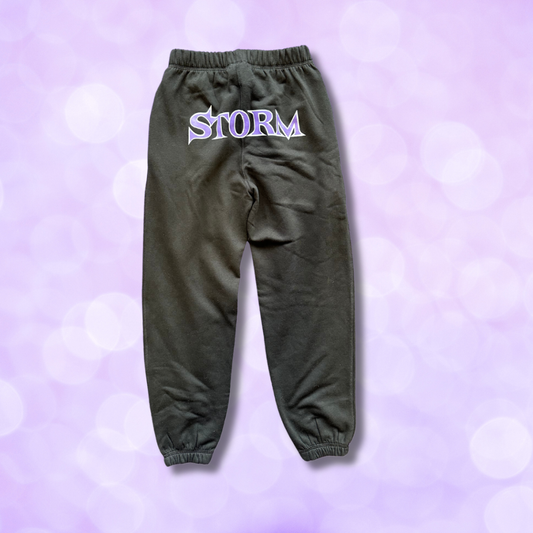 Sweat Pants - STORM Logo on Back - Black or Grey