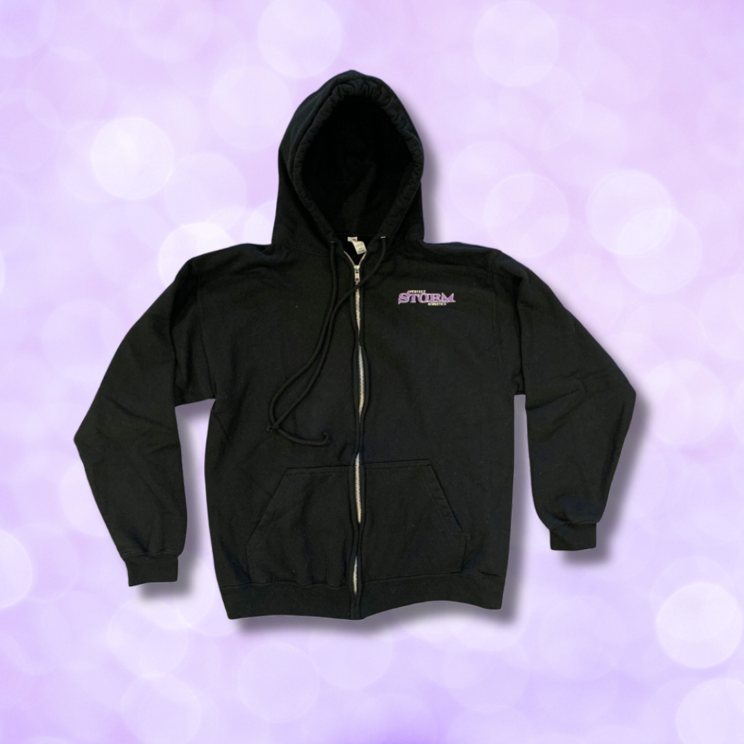 Zip Hoodie - Black