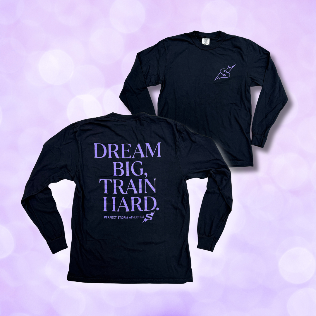 T-Shirt - Long Sleeves (Cream, Purple, Black) NEW