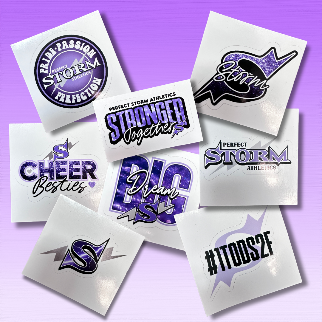 $2 Large Stickers - 8 different