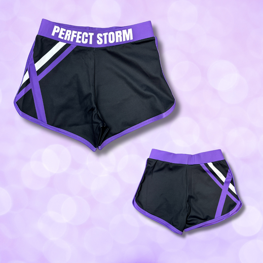 Shorts - Perfect Storm Band with Stripe Accents NEW