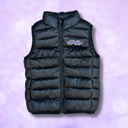 Puffer Vest - Black NEW