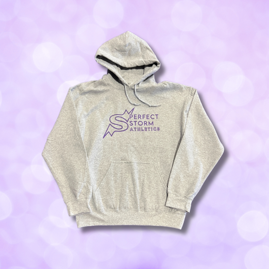 Hoodie - "S" Logo - Grey or Black