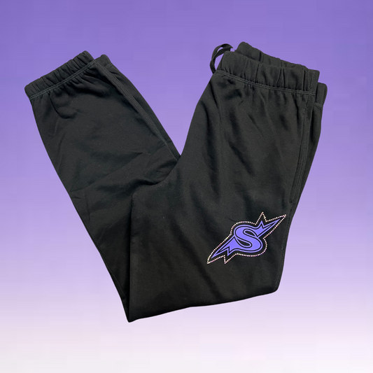 Sweat Pants - Rhinestone S Logo