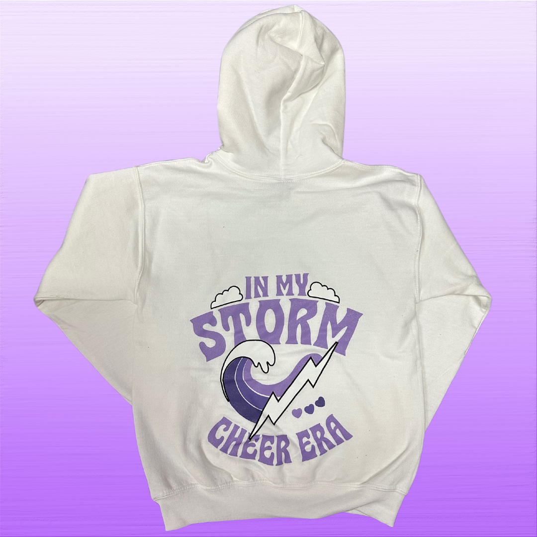 Hoodie - In My Storm Cheer Era - White or Black