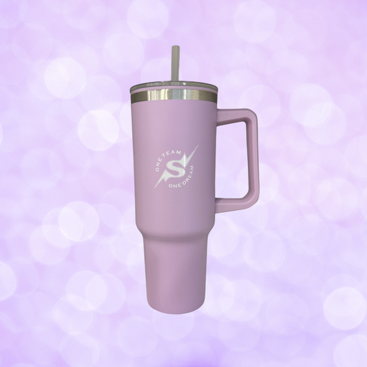 Water Bottle - 40oz Tumbler - Lavender