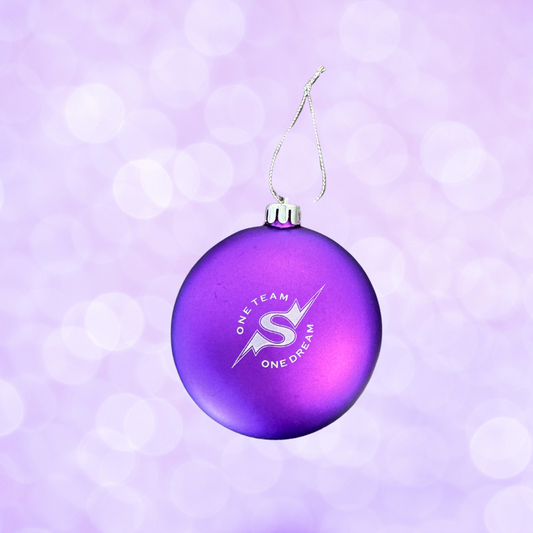 Christmas Tree Ornament - Purple Storm