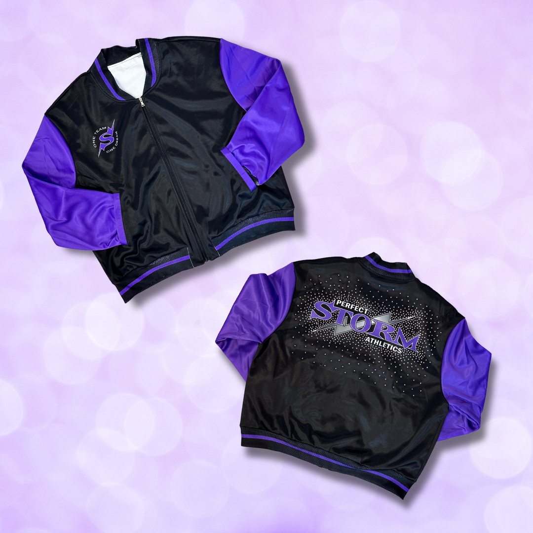 Bomber Jacket - With & Without Rhinestones