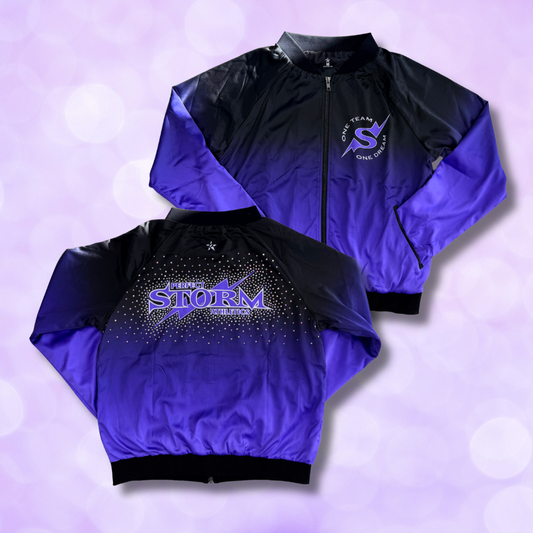Rebel Rhinestone Bomber Jacket NEW