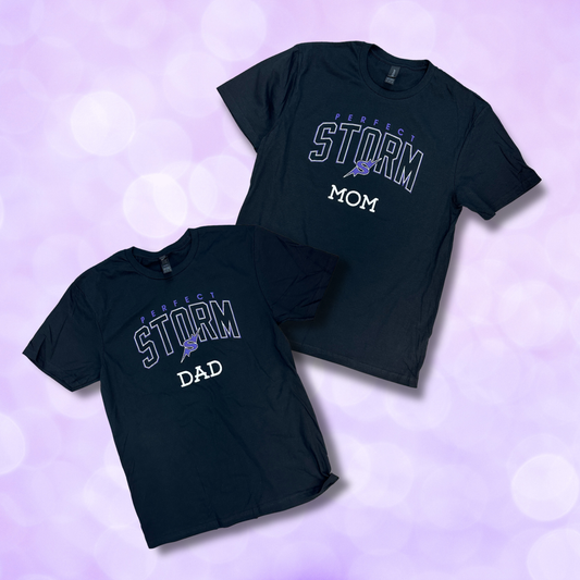 Fan Wear - Crewneck Tee - Mom & Dad NEW