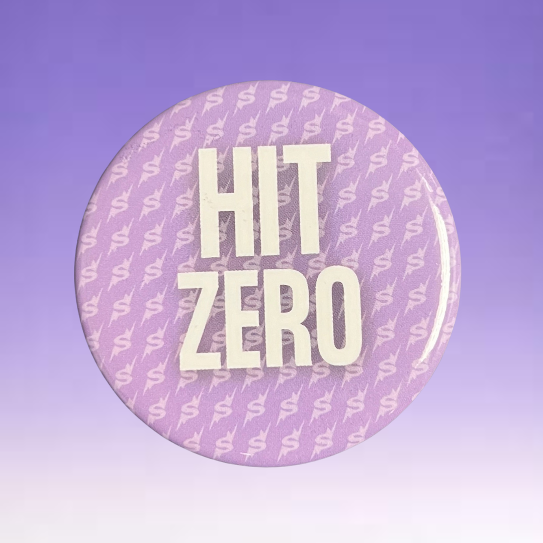 Lavender Hit Zero Pins