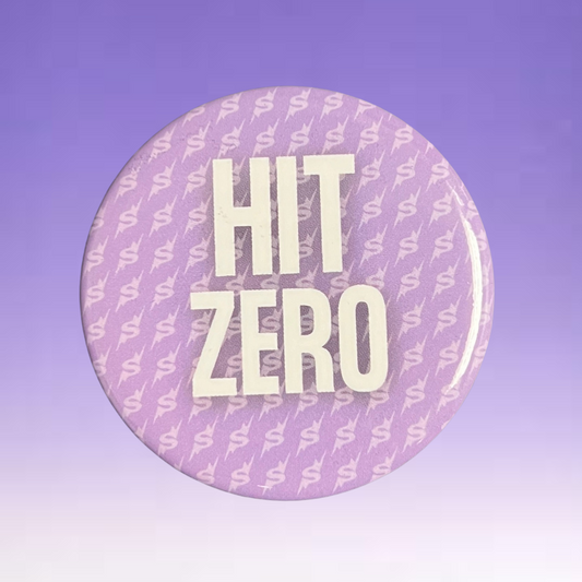 Button- Lavender Hit Zero