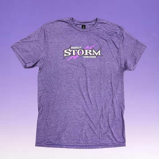Heathered Purple T-Shirt - Unisex Adult Sizes