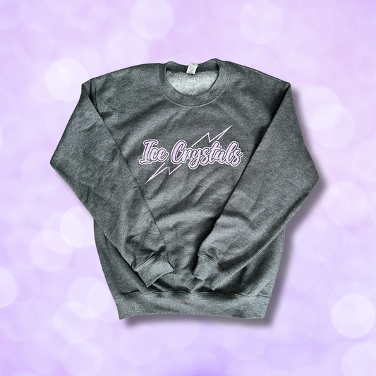 Crewneck Sweatshirt - Glitter (Ice Crystals)