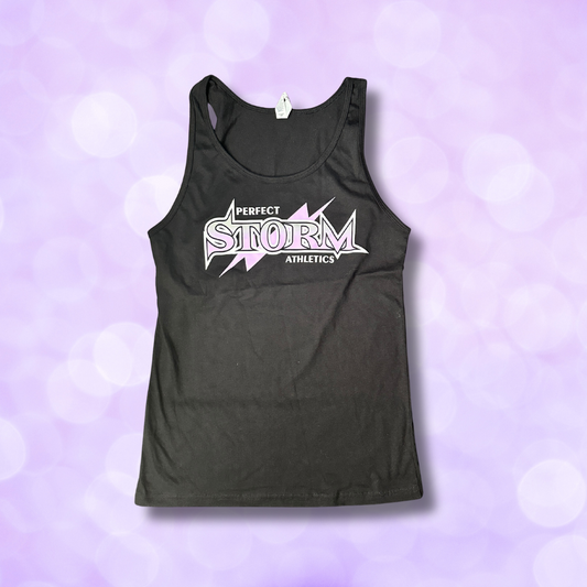 Tank Top - Black - Classic Logo Gradient