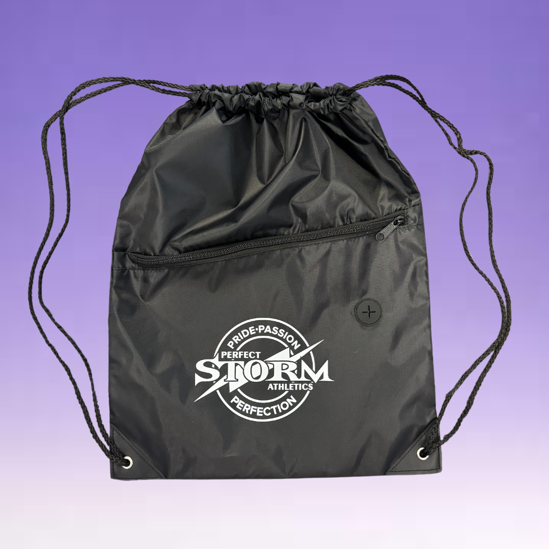 Drawstring Bag - Black or Purple