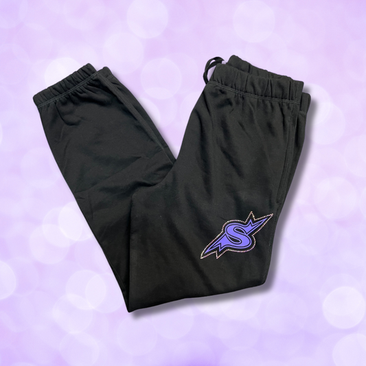 Sweat Pants - Rhinestone S Logo