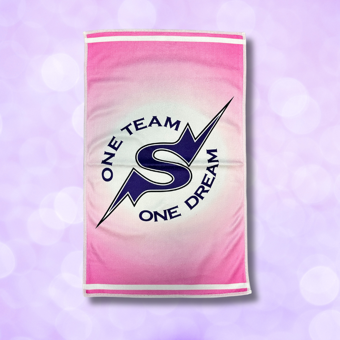 Sweat Towel - Pink & Blue