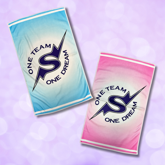 Sweat Towel - Pink & Blue